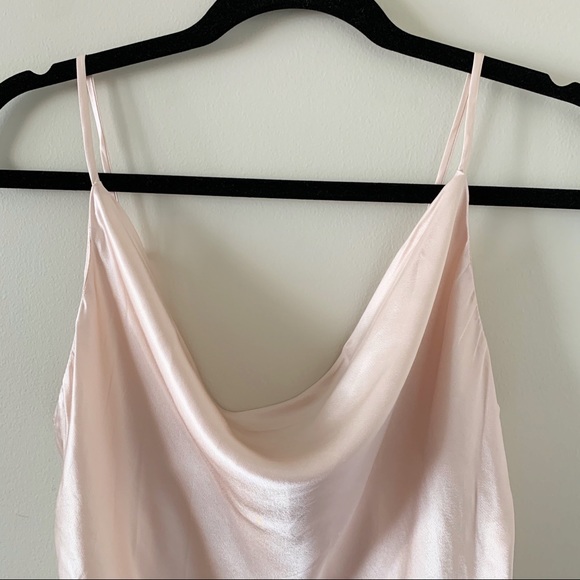 L'Academie Cowl Cami Top Champagne Size S NWT - Picture 8 of 16